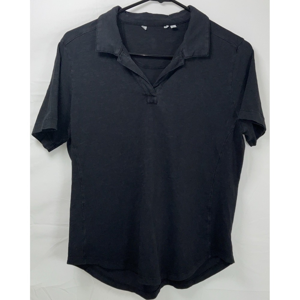 NWOT Women's Johnnie-O Golf Polo Shirt - Coastal Wash Midnight Black - Small